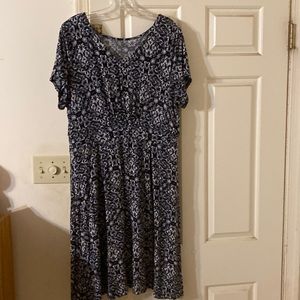 Cute causal dress. Croft and barrow. Size XL